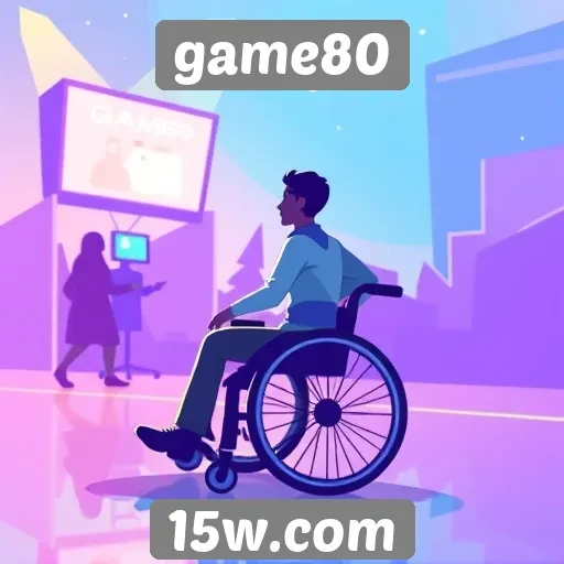 Acessibilidade no game80 melhora experiência para todos os jogadores